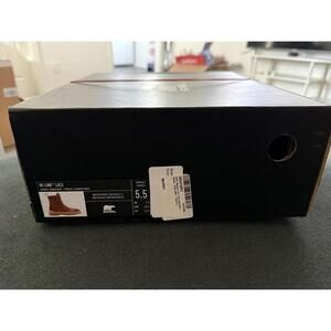 Sorel Women's hi line lace boot scorch tawny buff size 5.5